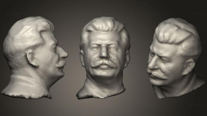 Бюсты и барельефы известных личностей Скульптура Сталина